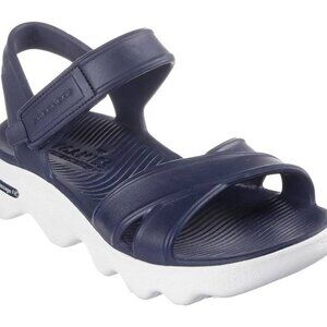 Skechers   Foamies Massage Fit-Heartfelt Sandals, Navy  Women's Size 9